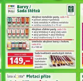 Norma Barvy / sada štštců nabídka