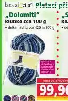 Norma Pletací příze dolomiti nabídka