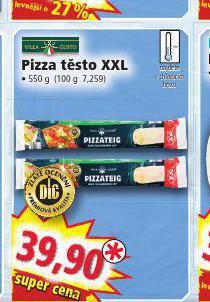 Norma Pizza těsto xxl nabídka