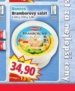 Norma Boneco bramborový salát nabídka