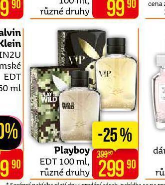 Teta Playboy edt nabídka