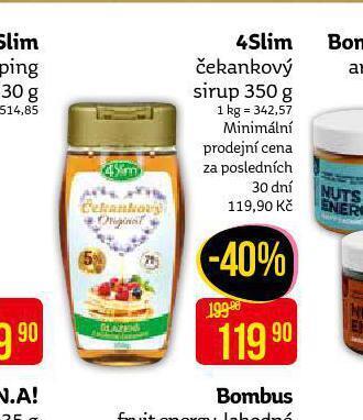 Teta 4slim čekankový sirup nabídka