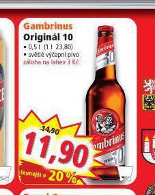 Norma Gambrinus originál nabídka