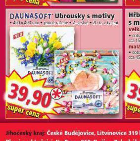 Norma Daunasoft ubrousky s motivem nabídka