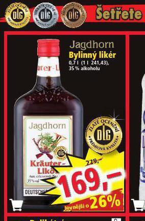 Norma Jagdhorn bylinný likér nabídka