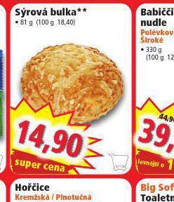 Norma Sýrová bulka nabídka