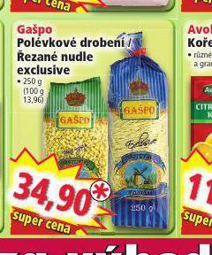 Norma Gašpo polévkové drobení / řezané nudle exclusive nabídka