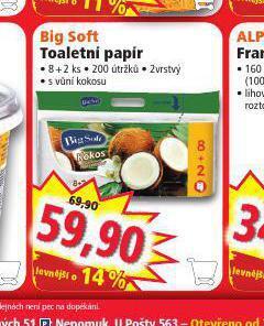 Norma Big soft toaletní papír nabídka