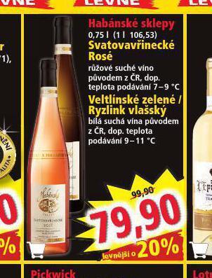 Habásnkés klepy ryzlink vlašský