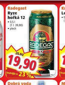 Norma Pivo radegast ryze hořká 12 nabídka