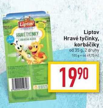 Billa Liptov hravé tyčinky od 35 g nabídka