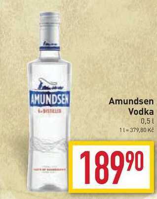 Billa Amundsen vodka 0,5l nabídka
