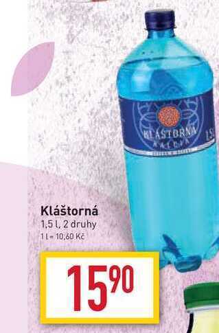 Billa Kláštorná 1,5l nabídka