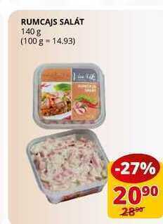 Rumcajs salát 140 g