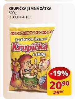 Flop Krupička jemná zátka 500 g nabídka