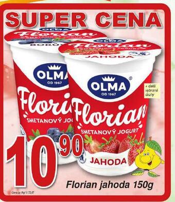 Hruška Jogurt florian nabídka