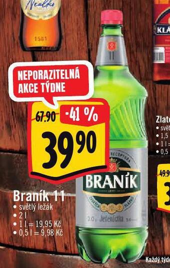 Albert Pivo braník nabídka