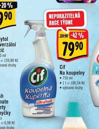 Albert Cif na koupelny nabídka