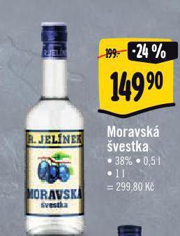 Albert Moravská švestka nabídka