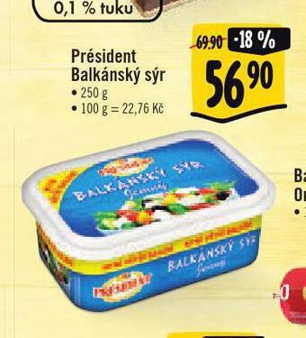 Albert Président balkánský sýr nabídka