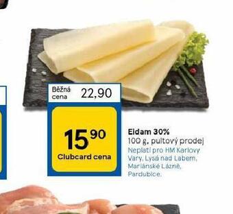 Tesco Eidam 30% nabídka