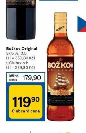 Tesco Božkov original nabídka