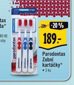 Albert Parodontax zubní kartáček nabídka