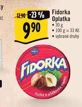 Albert Fidorka oplatka nabídka