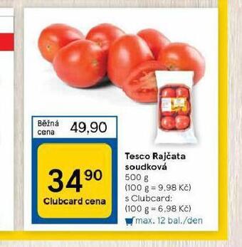 Tesco Rajčata soudková nabídka