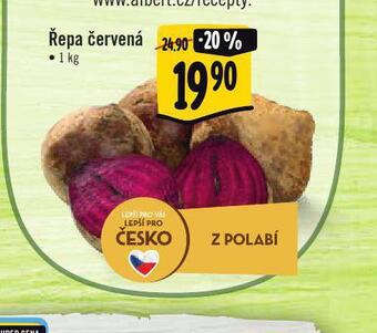 Albert Řepa červená nabídka