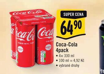 Albert Coca cola 4pack nabídka