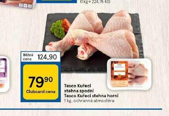 Tesco Kuřecí stehna spodní, horní nabídka