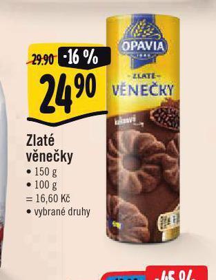 Albert Zlaté věnečky nabídka