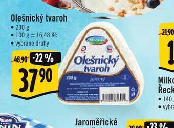 Albert Olešnický tvaroh nabídka