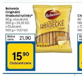 Tesco Bohemia originální hradecké tyčinky nabídka