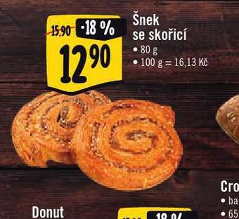 Albert Šnek se skořicí nabídka