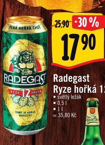 Albert Pivo radegast ryze hořká 12 nabídka