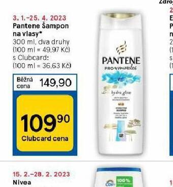 Tesco Pantene šampon nabídka