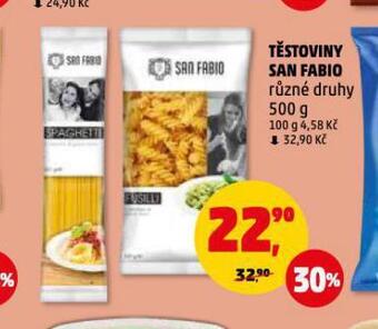 Penny Market Těstoviny san fabio nabídka