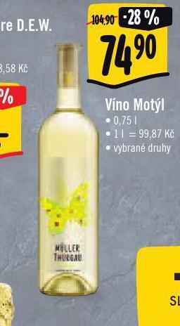 Albert Víno motýl nabídka