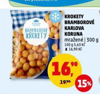 Penny Market Bramborové krokety nabídka