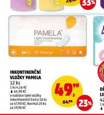 Inkontinenční vložky pamela