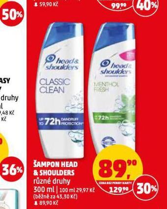 Penny Market Head & shoulders šampon nabídka