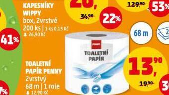 Penny Market Toaletní papír nabídka