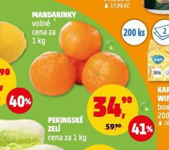 Penny Market Mandarinky nabídka