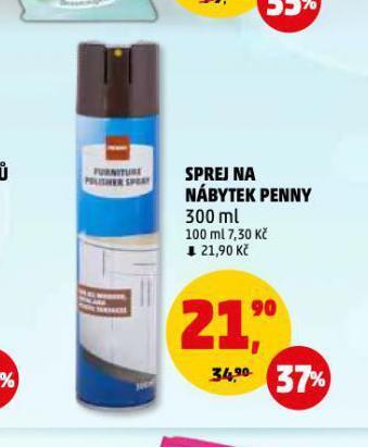 Sprej na nábytek