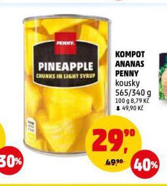 Penny Market Kompot ananas nabídka