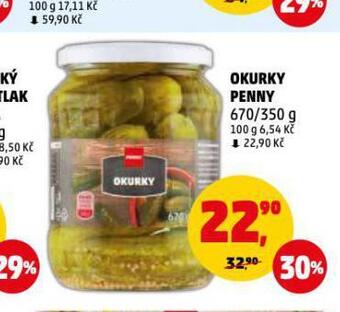 Penny Market Okurky nabídka