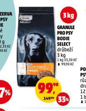 Penny Market Granule pro psy bodie nabídka