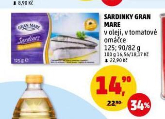 Penny Market Sardinky gran mare nabídka